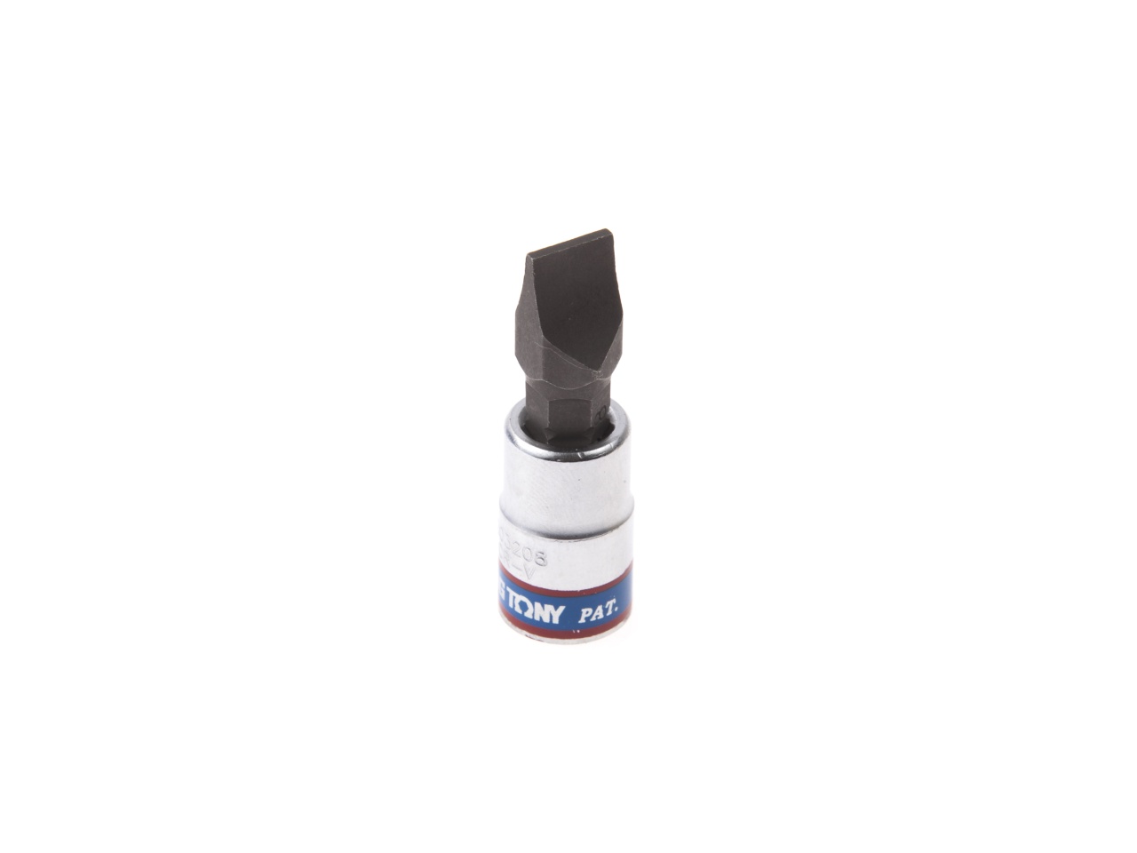 Насадка (бита) торцевая 1/4", Slotted, 8х1,2 мм, L = 37 мм KING TONY 203208