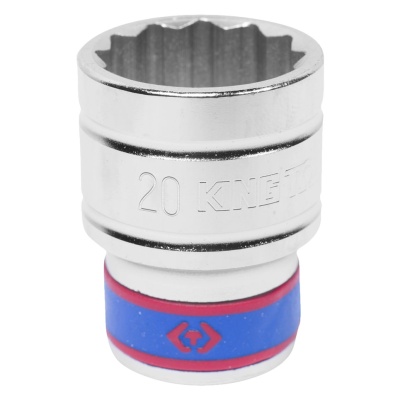 Головка торцевая стандартная двенадцатигранная 1/2", 20 мм KING TONY 433020M