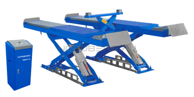 Подъемник ножничный, 4,5 т, 380 В, для сход-развала NORDBERG N634-4,5B_380