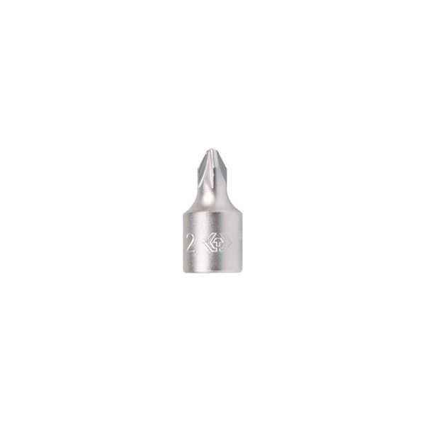 Насадка (бита) торцевая 1/4", Pozidriv, PZ2, L = 25 мм KING TONY 201802X