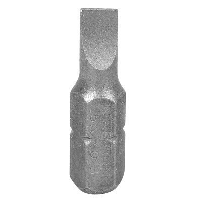 Вставка (бита) торцевая 1/4", Slotted, 5х0,8 мм, 25 мм KING TONY 102505S1