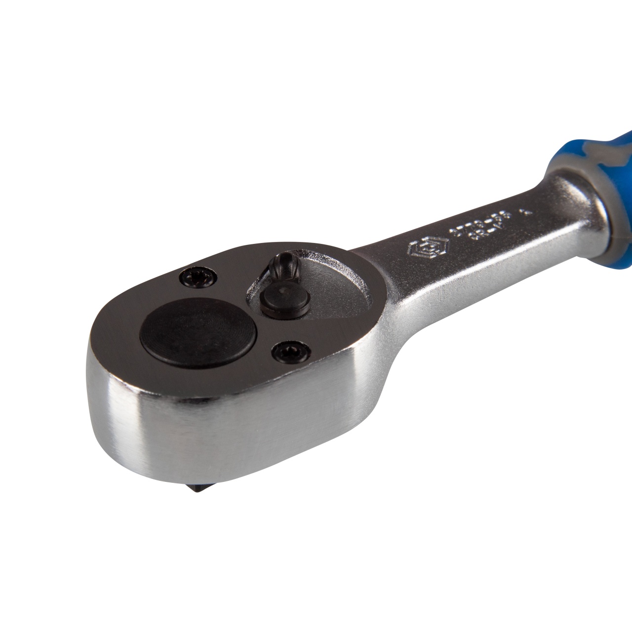 Трещотка 1/4", 134 мм, 24 зубца, флажковая, фиксатор KING TONY 2779-55G