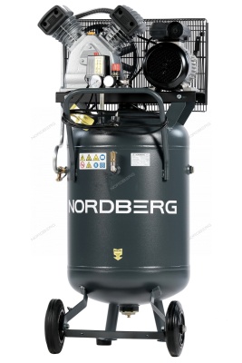 Компрессор поршневой, ременной, вертикальный NORDBERG NCPV100/420A