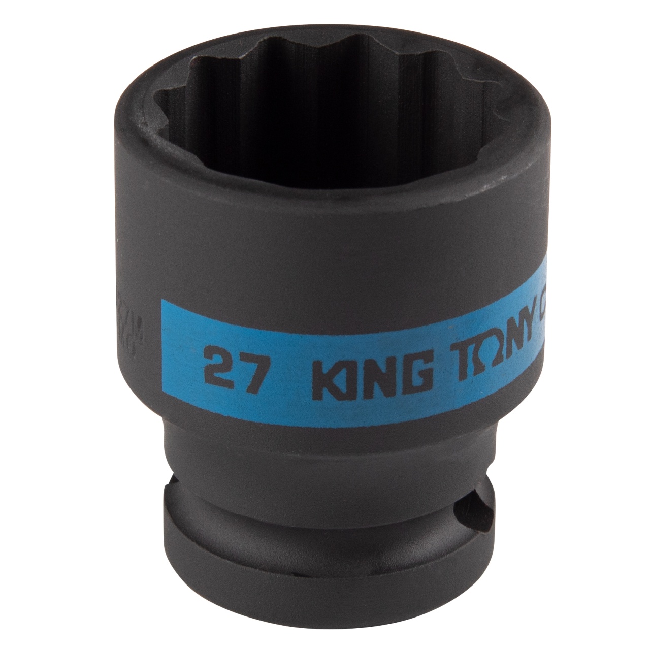 Головка торцевая ударная двенадцатигранная 1/2", 27 мм KING TONY 453027M