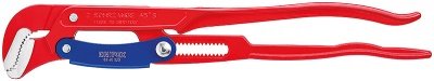 Ключ газовый с изогнутыми губками №2, быстрозажимной механизм KNIPEX KN-8360020