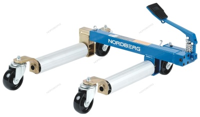 Домкрат подкатной для перемещения авто, 0,68 т NORDBERG N3S2