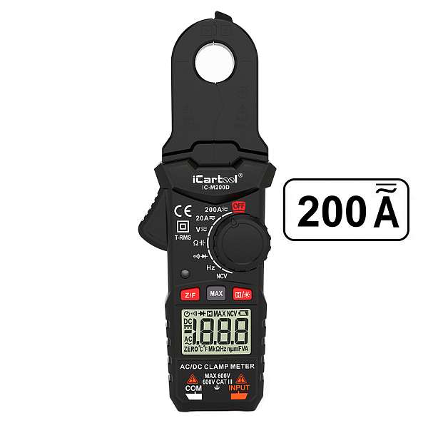 Клещи токоизмерительные AC/DC ICARTOOL IC-M200D