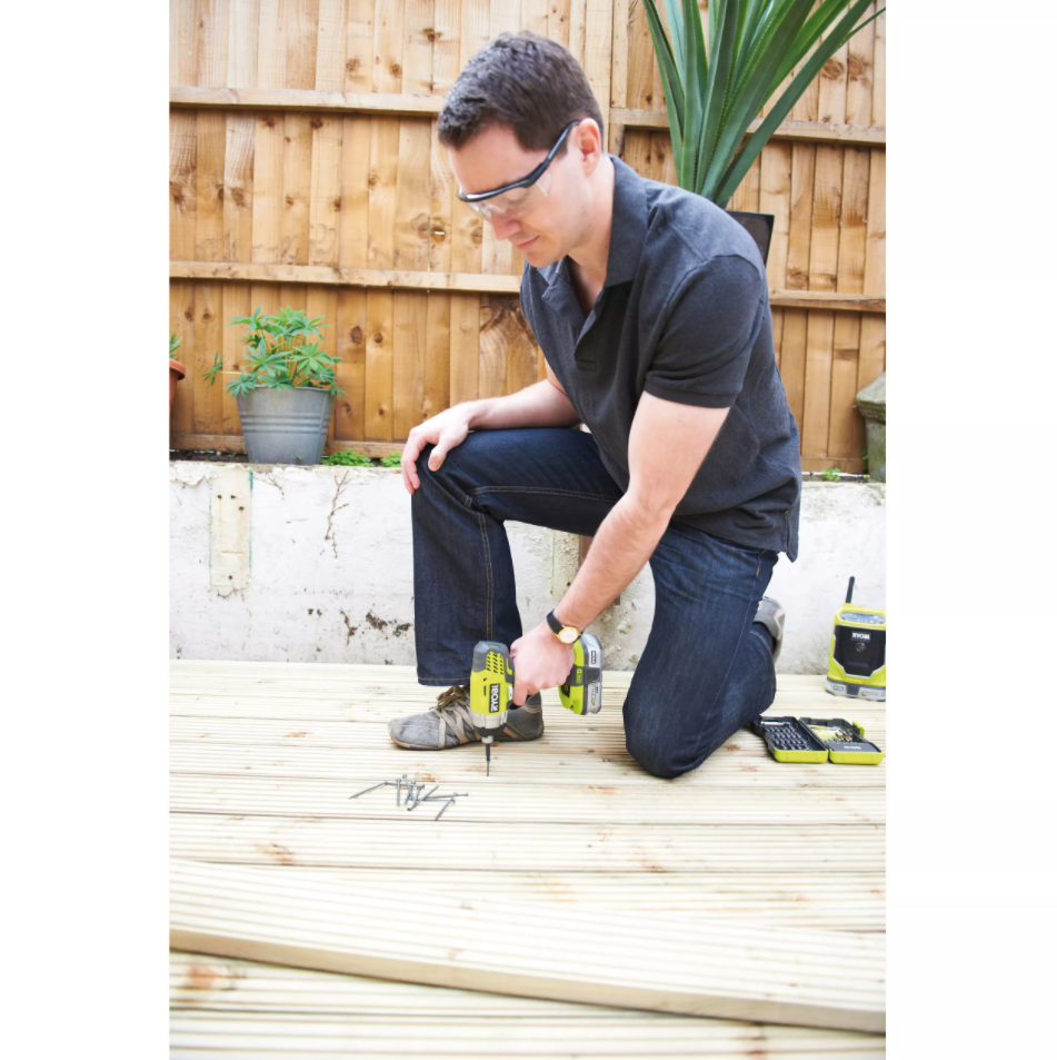 Аккумуляторный шуруповерт ONE+,18 В, без аккумулятора и ЗУ RYOBI RID1801M