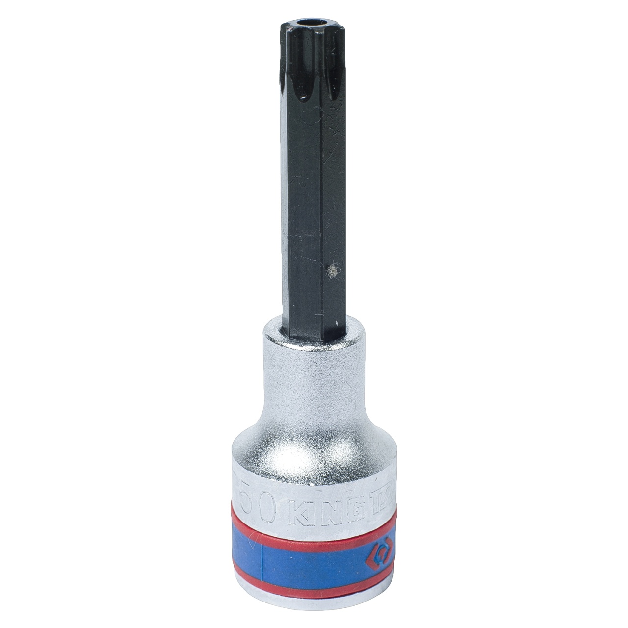 Насадка (бита) торцевая 1/2", Torx, T50, L = 80 мм, с отверстием KING TONY 403750