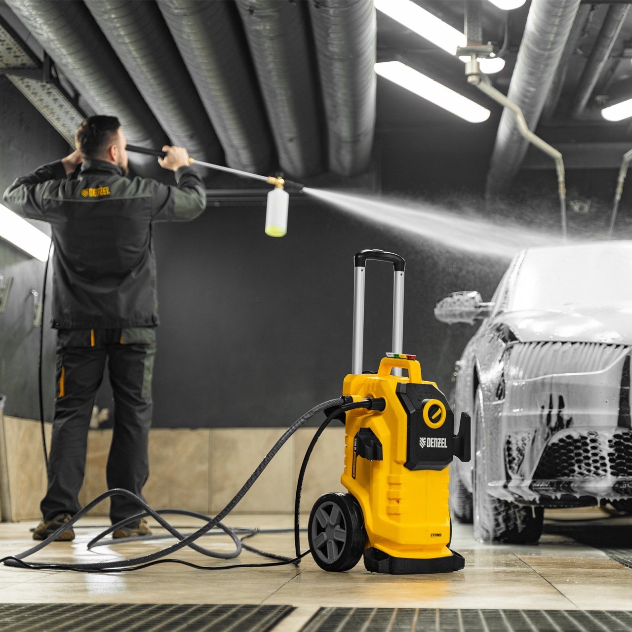 Мойка высокого давления K 70 Power, 2500 Вт DENZEL 58272